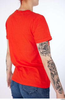 Rada casual dressed orange t-shirt upper body 0006.jpg